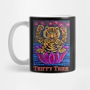 Trippy Hippie Tiger Mug